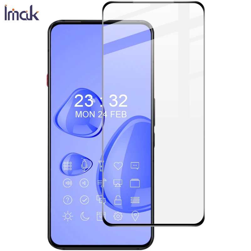 

Imak Pro+ Full Tempered Glass For ZTE Nubia Red Magic 7 Pro 5G Screen Protector Protective Glass Film For Red Magic 7 Pro