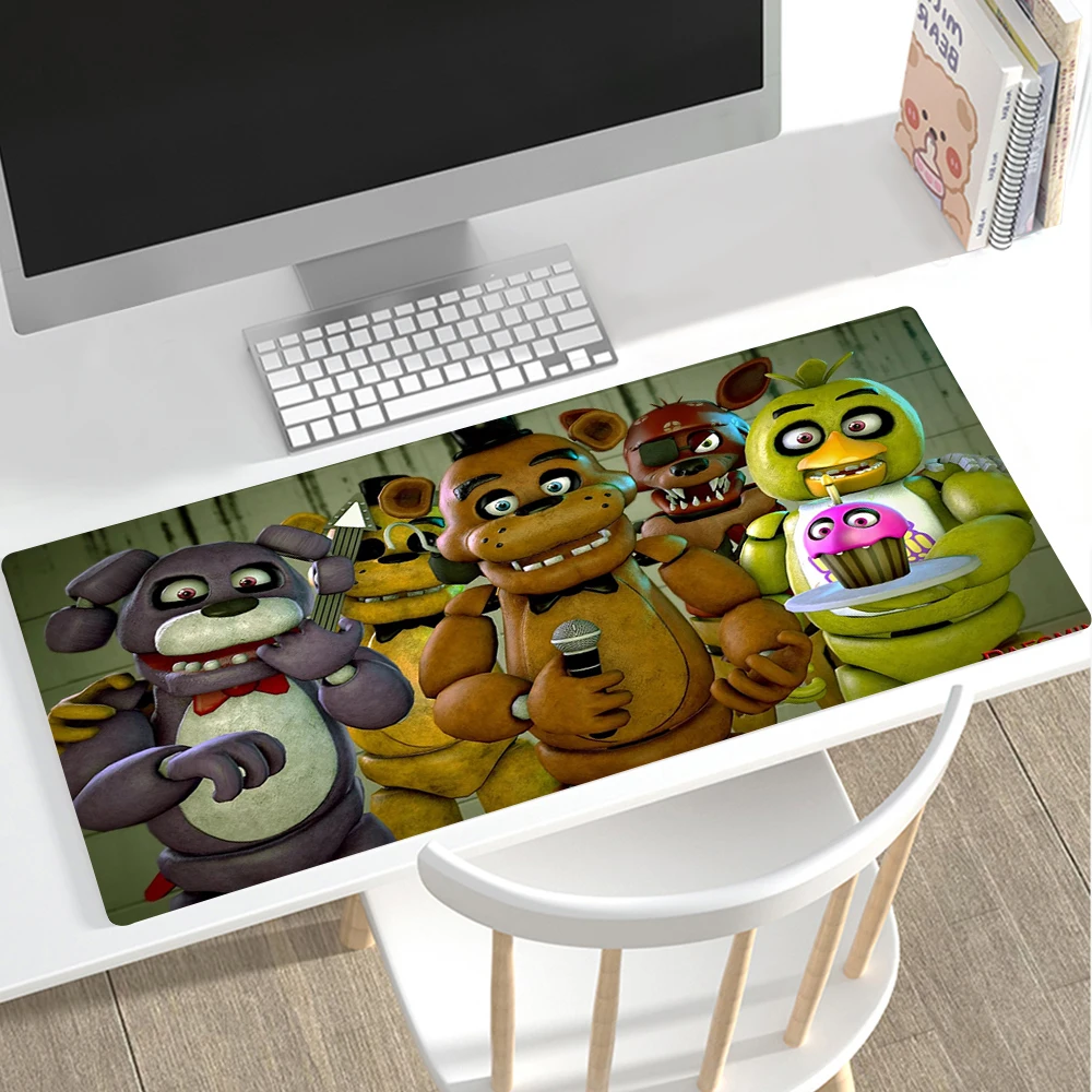 

Gamer Mouse Pad Tapis De Souris Computer Gaming Accessories Mouse Mat Non-slip Mausepad XL Mousepad Funny Sfm Fnaf Animatronics