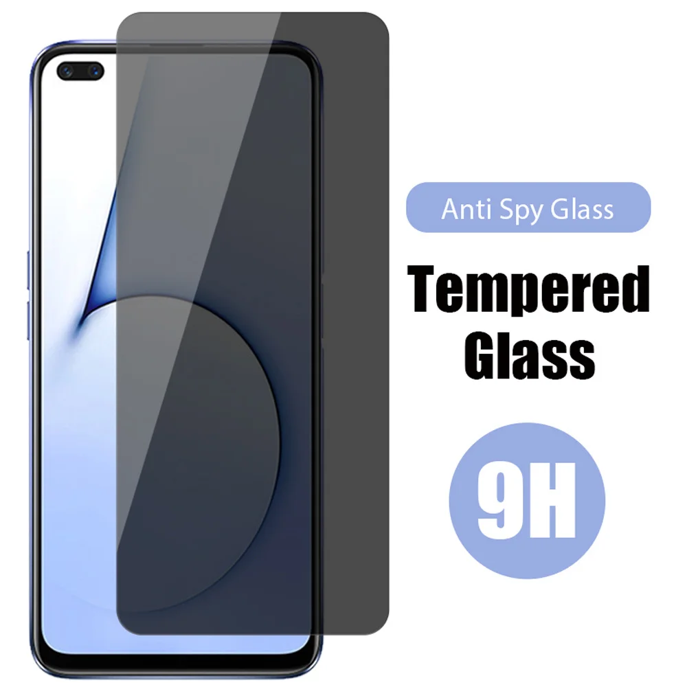 

Anti Spy Protective Glass for Realme 7 Pro 7i Cover Phone Glass Privacy Screen Protector for Realme 6i 6 Pro 6S 5 5i 5S 3 3i 2