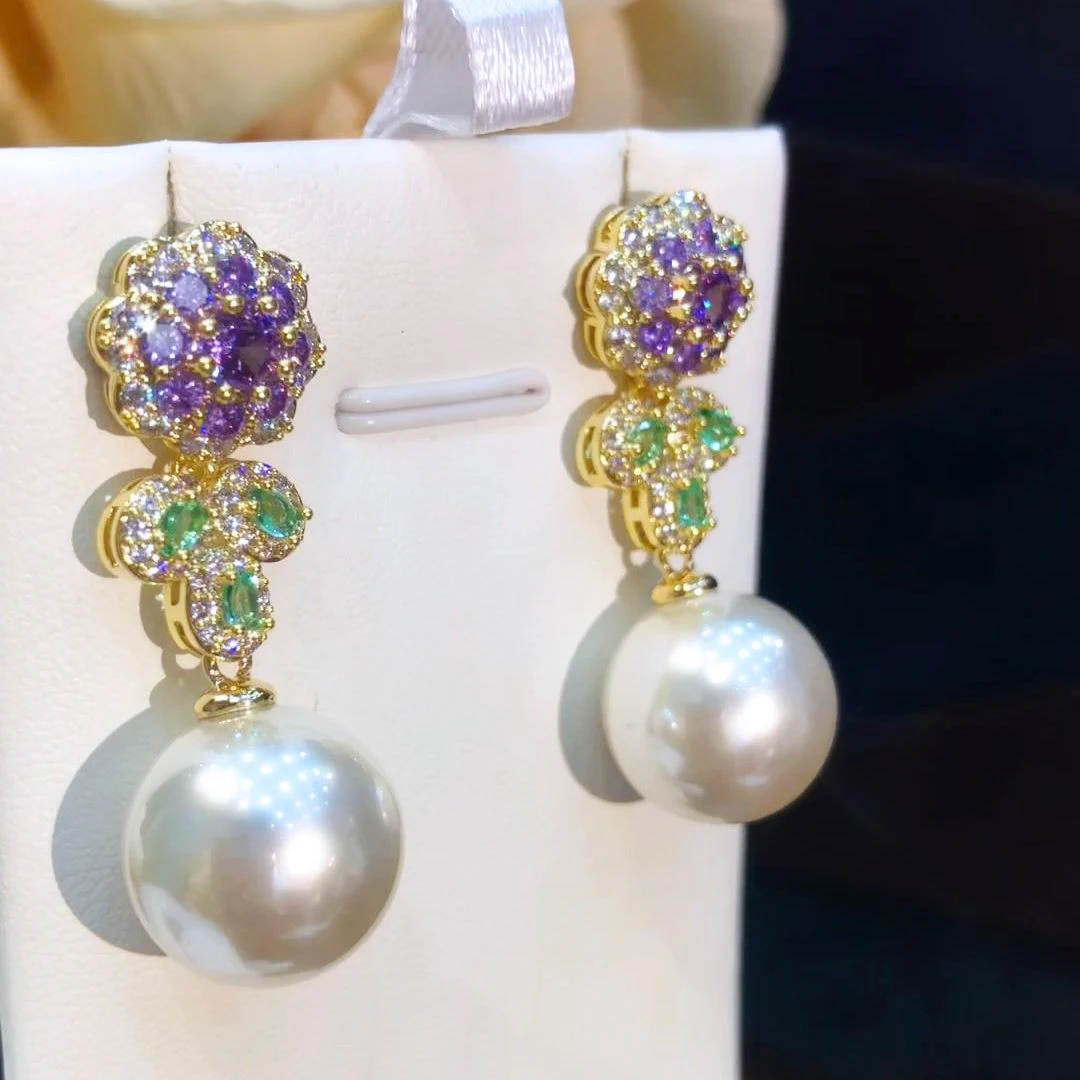 

Soramoore New Boho Summer Pearl Drop Earrings for Women Bridal Wedding Party Be Original Lady Charm Ins Style Fashion Jewelry