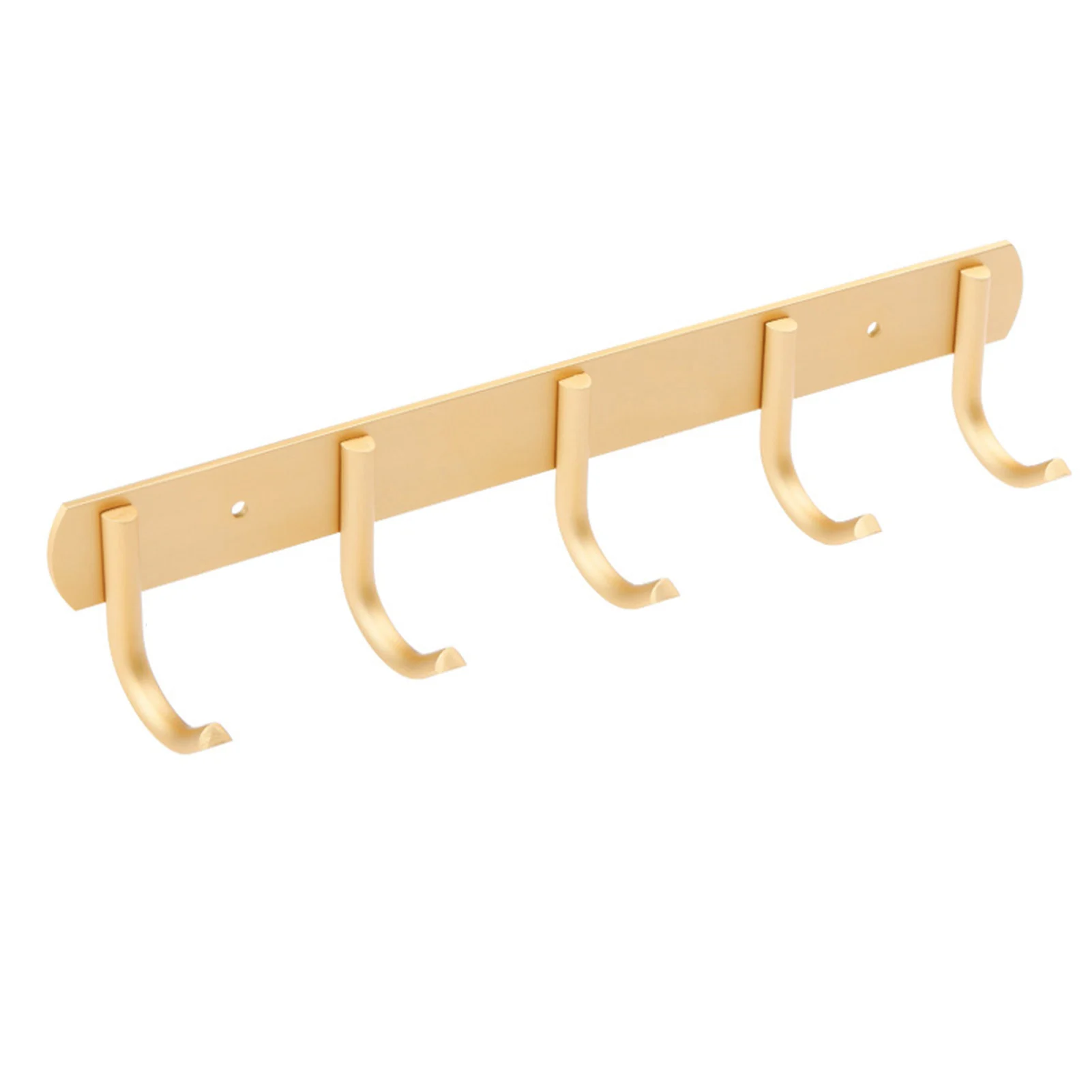 

Punch-free Coat Hat Hook Rack Multipurpose Wall Mounted Metal Towel Hanger Organizer