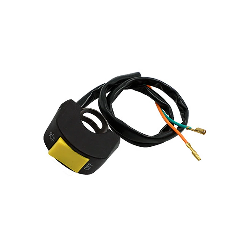 

Руль, противотуманный переключатель фар мотоцикла, кнопка включения/выключения, пуля, разъем 12 В, велосипедная ручка, стоп-выключатель для светодиодного прожектора