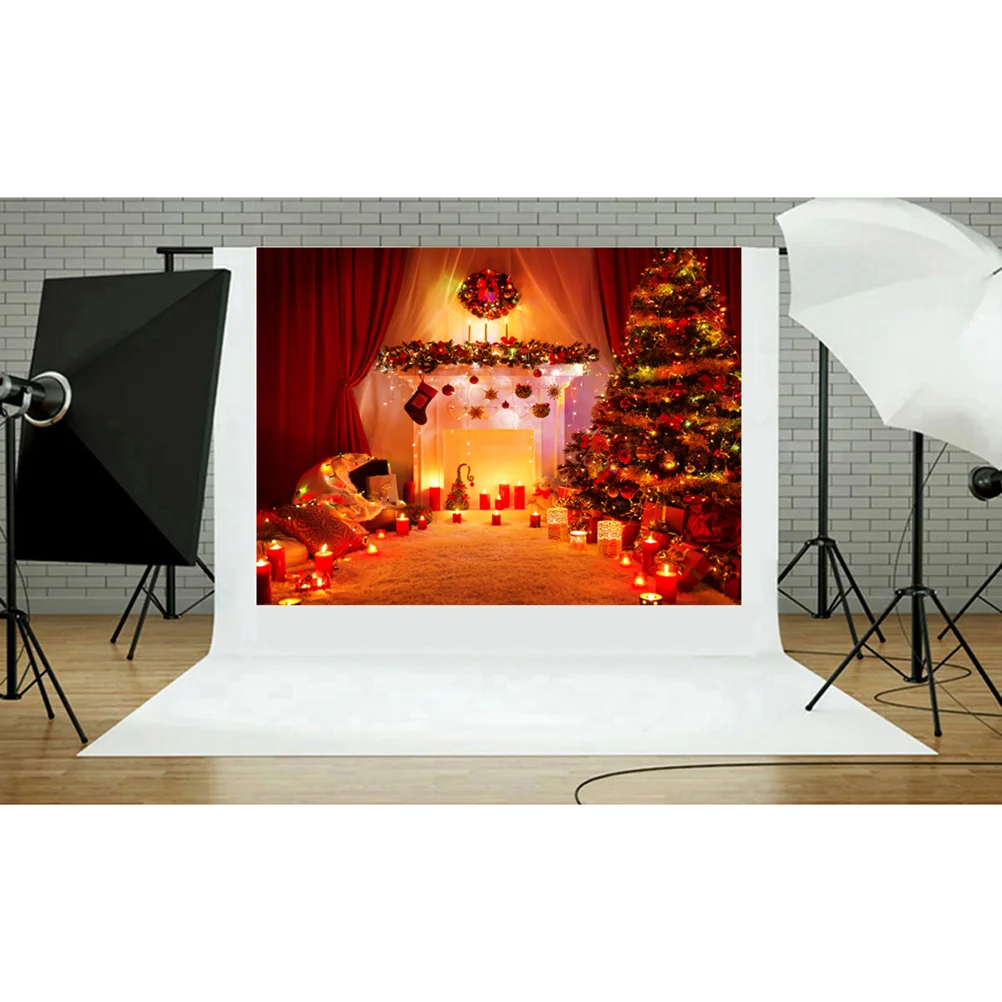 

1pc Christmas Background Backdrop Holiday Decoration Prop Mural for Photography