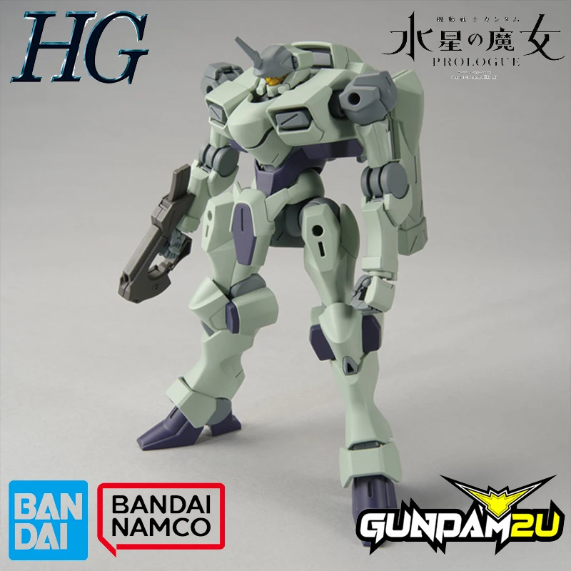

Bandai Original GUNDAM Anime HG 1/144 THE WITCH FROM MERCURY ZOWORT Catoon Action Figure Toys Collectible Model Gifts for Boys