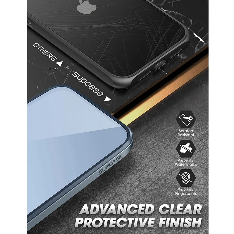 Чехол для iPhone 13 Pro Max 6 7 дюйма (выпуск 2021) SUPCASE UB Edge тонкая рамка прозрачный