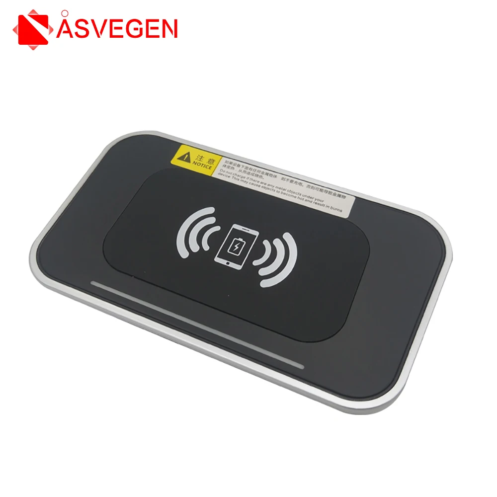 

China supplier wireless car charger armrest box special mobile phone wireless fast charge For Toyota RAV4 2016-2018