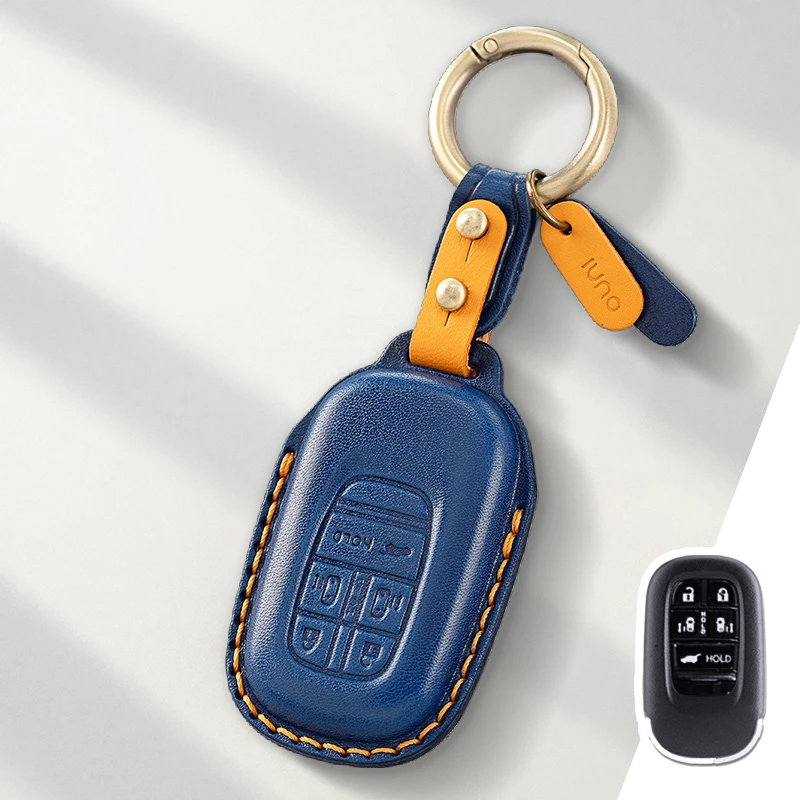 

Защитный чехол из натуральной кожи для Honda STEPWGN RP6/RP7/RP8 Odyssey Freed Elysion, чехол для ключей, брелок