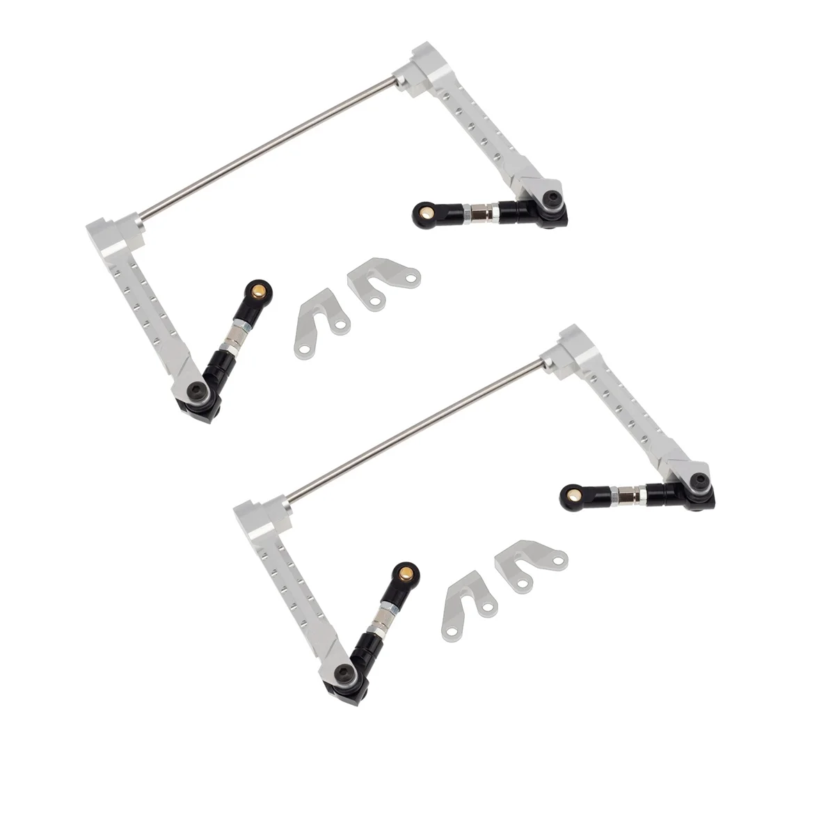 

2X Metal Anti-Tilt Rod Sway Bar for Axial RR10 90048 90053 YETI 90025 90026 90050 Wraith 90018 1/10,1