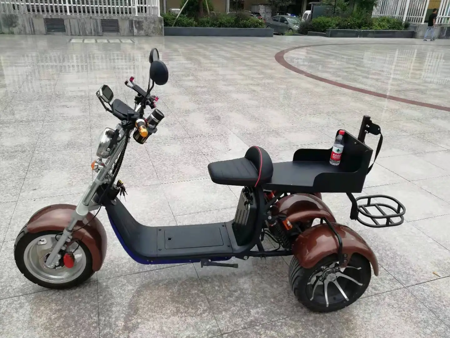 Трехколесный электрический скутер Citycoco Golf Fat Tire Мотоциклы 2000 Вт 60 В 2021 новая