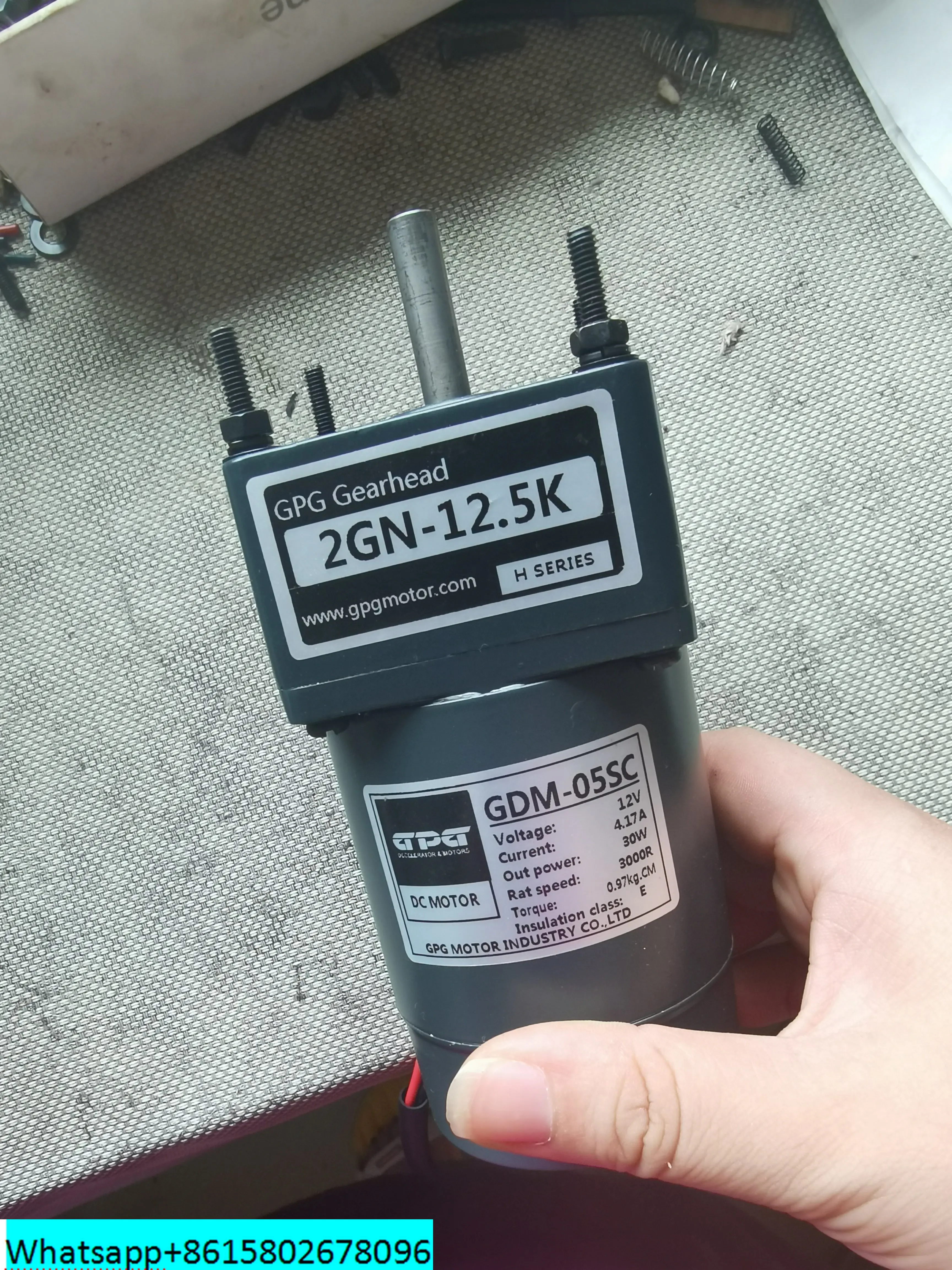 

Двигатель постоянного тока GPG 2gn 12,5 k 12 в 30 Вт, вал щеточного двигателя 8 мм