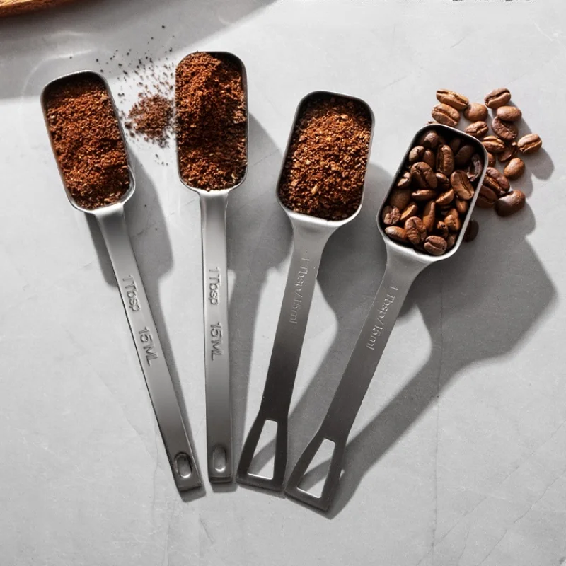 Мерная ложка из нержавеющей стали для кофейных зерен 304 | Дом и сад