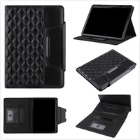 luxury 3d grid case for ipad mini 6 case tablet smart leather lattice stand case cover for ipad pro 11 case for ipad air 4 cover
