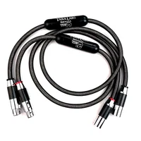 Pair The .2 XLR Balanced Cable HiFi Audio Interconnect Line with Ring