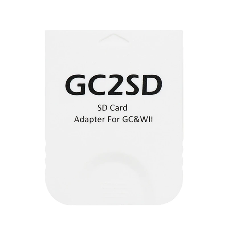 

GC2SD Card Adapter Memory Card Adapter Compatible with GameCubeWii Mirco SD Memory Card Reader Console Replacement