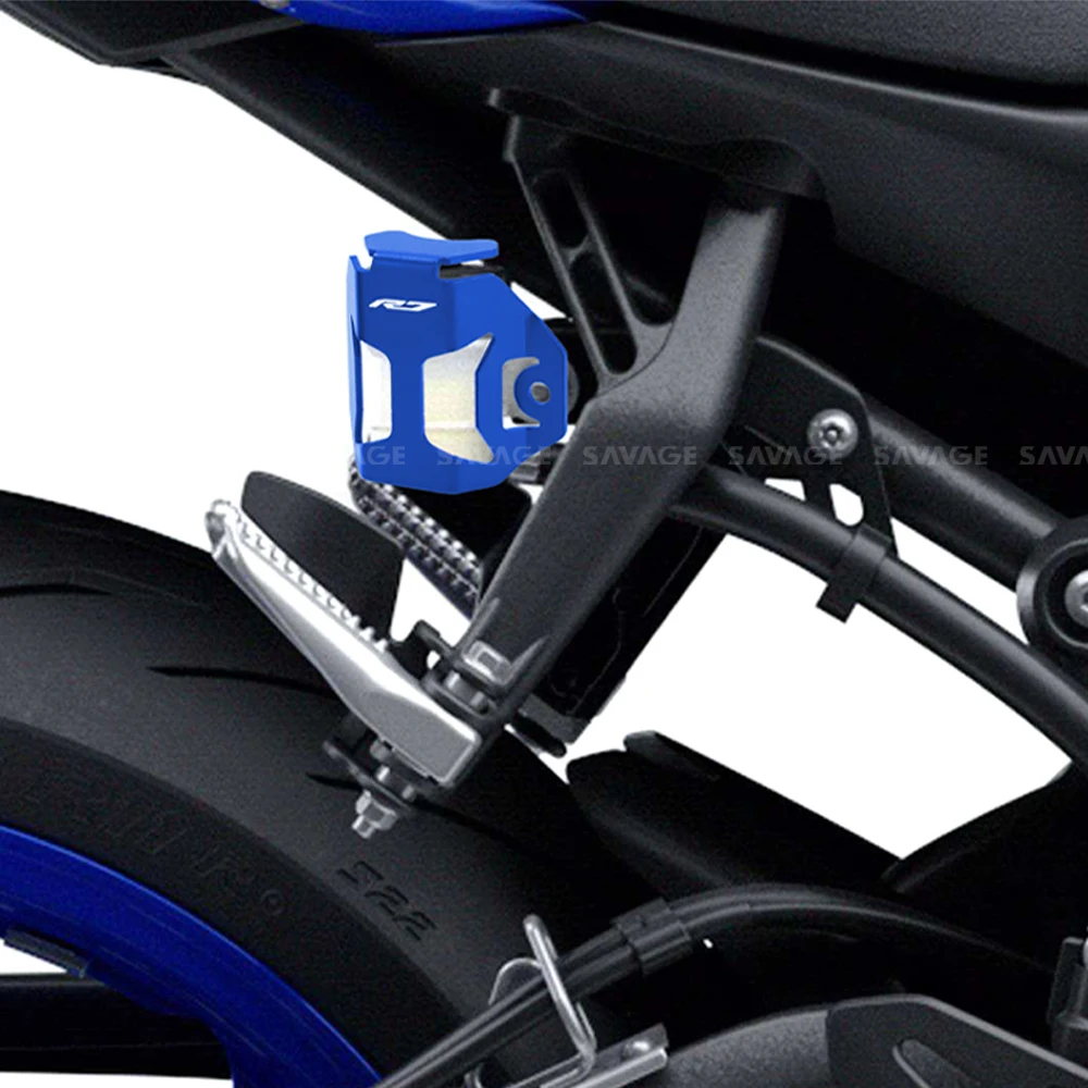 Бампер для заднего тормозного жидкости YAMAHA YZF R7 YZFR7 2021 2022 Защитная крышка