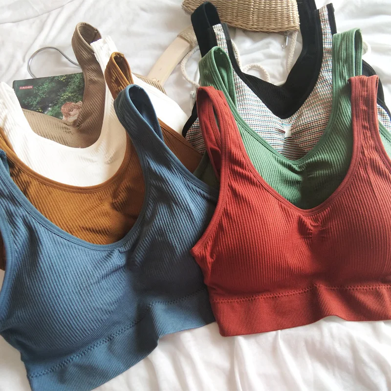 Sutiã sem costura sutiã esportivo para mulher mergulho sutiã superior feminino sutiã profundo v sexy lingerie sem costas bralette (0)