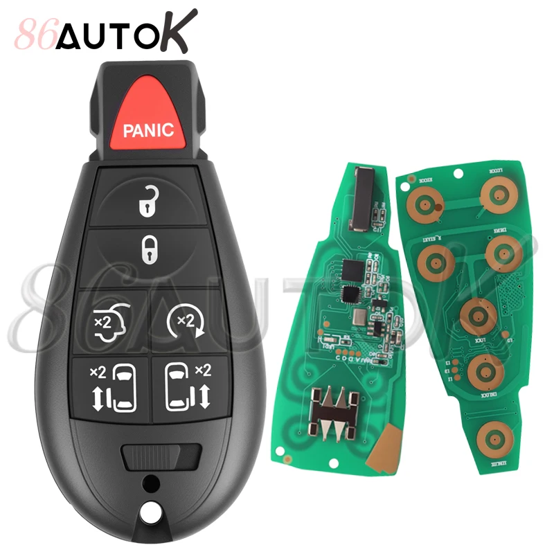 

Автомобильный дистанционный ключ M3N5WY783X для Jeep Grand Cherokee Commander для Dodge Journey Caliber для Chrysler 300C Voyager 2008-2010 434 МГц