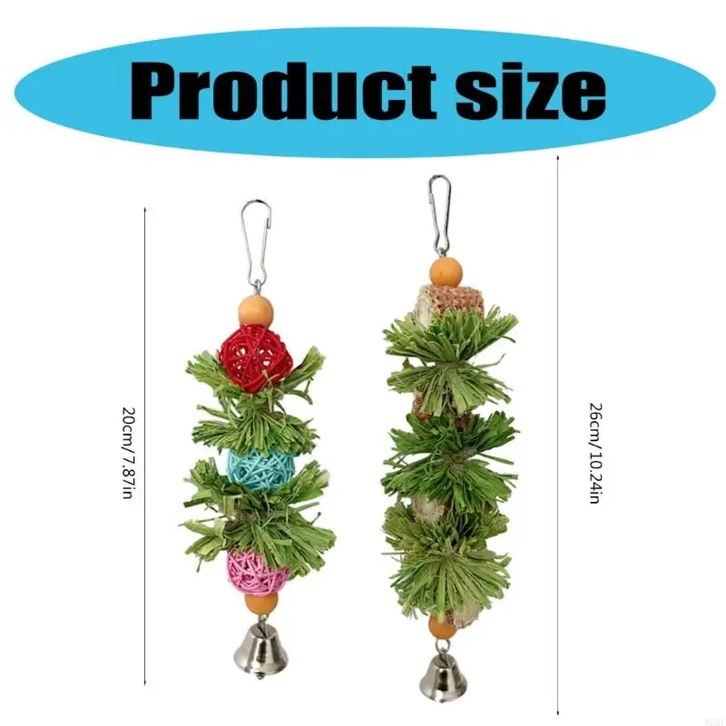 92MF Pet Bird Shrededingeing Toy Durability Corn Cobs и Sepaktakraw Chew