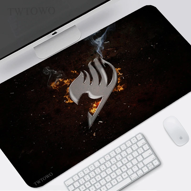 Коврик для мыши с хвостом феи домашний игровой HD компьютерной размера XL