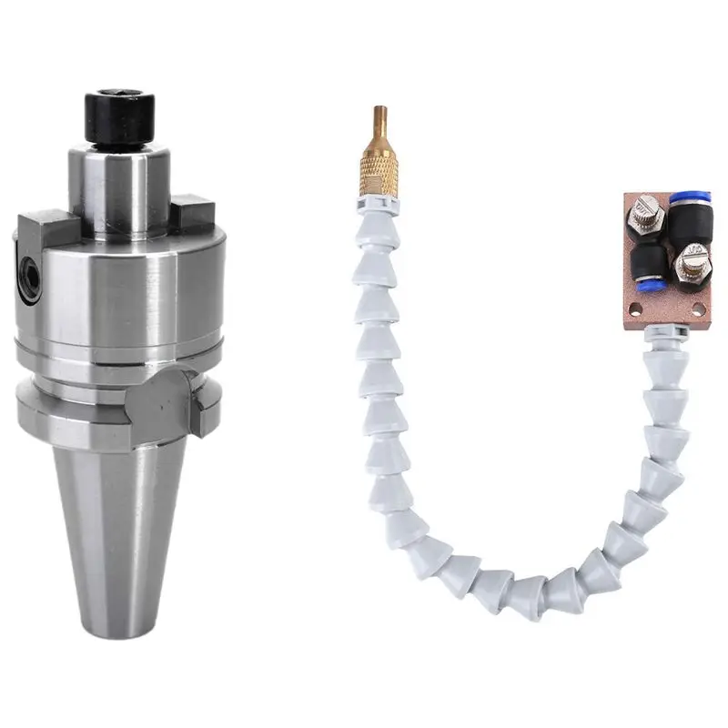 

GTBL BT30-FMB22-45 End Mill Adapter Arbor Tool Holder With Mist Coolant Lubrication System Spray