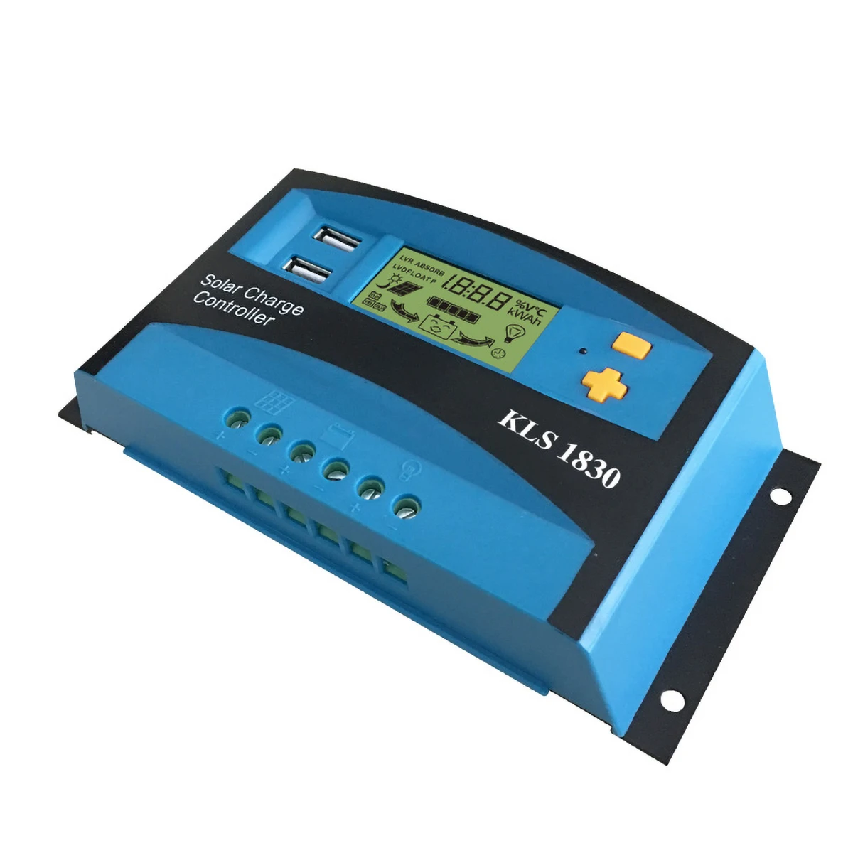 

Demuda LCD LED Intelligent solar charge controller with USB 12v24v30a
