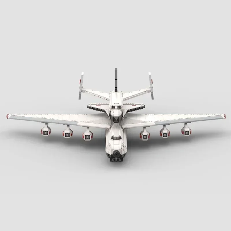 BuildMoc 1:110 Buran Antonoved AN-225 Транспортный самолет из блоков