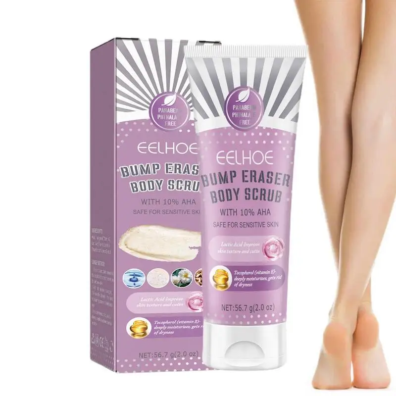 

Moisture Body Scrub Body Exfoliator Keratosis Pilaris Care Strawberry Legs Care Body Wash Cream Strawberry Skincare Scrubs