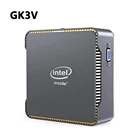 Мини-пк GK3V, Windows 10, Intel J4125, четырехъядерный, DDR4, 8 гб, 256 гб SSD, двойной wi-fi, 1000 мбитс, LAN, 4K, WIN10, игровой мини-компьютер VS GK Mini