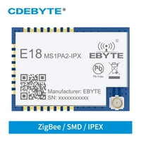 cdebyte zigbee wireless network transceiver module 2 4ghz e18 ms1pa2 ipx cc2530 smd built in palna wireless zigbee module
