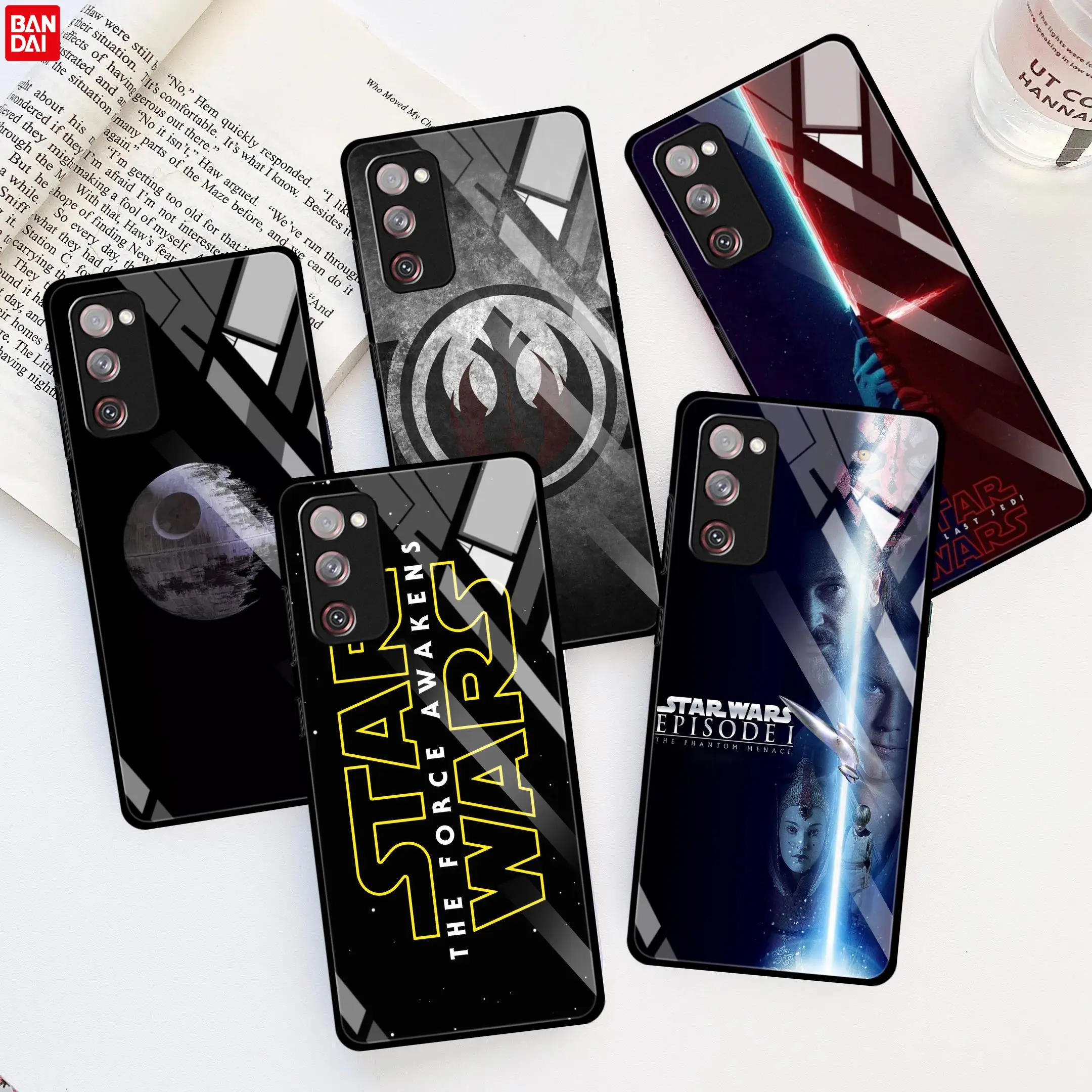 

Star Wars Luxury Tempered Glass Case For Samsung Galaxy S20 FE S21 Plus S9 S10 S20 S21 S22 Ultra 5G S10 Lite Phone Cover Funda