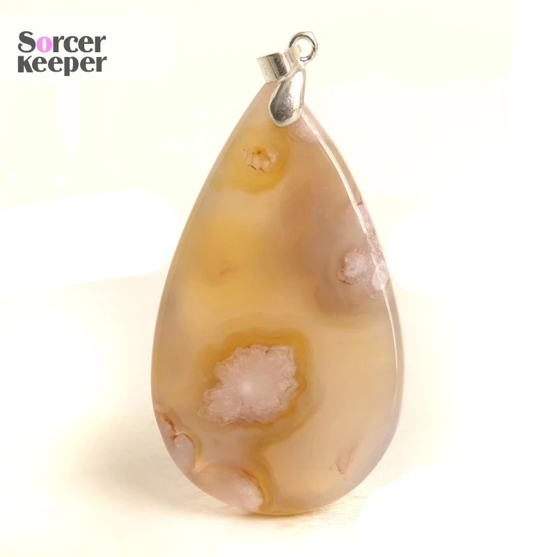 Модные очаровательные ожерелья DIY для женщин и мужчин подвеска натуральный