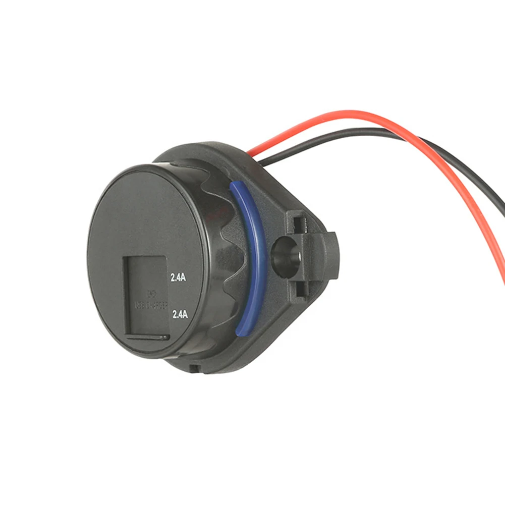 

Зарядное устройство USB для автомобиля, мотоцикла, 12-24 В, 24 Вт, 5 В-4,8 А