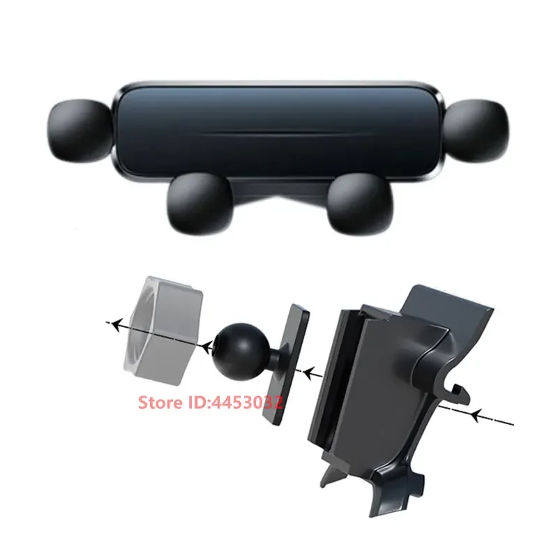 Автомобильный держатель для телефона Volkswagen Polo 2004-2009 с основанием 1 комплект