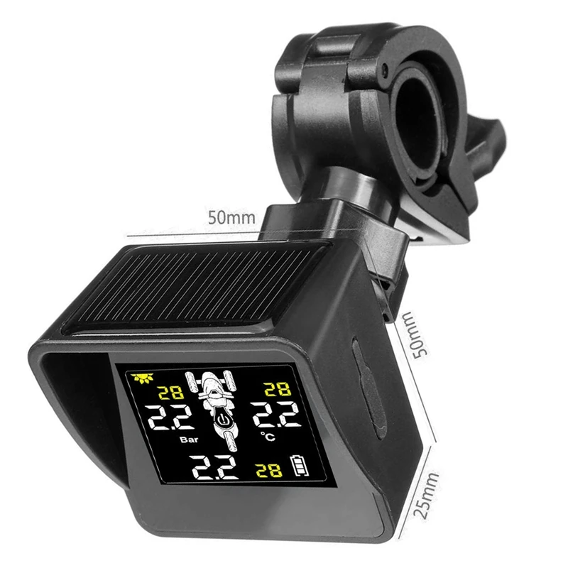 Беспроводная система контроля давления в шинах TPMS монитор с ЖК-дисплеем и 3