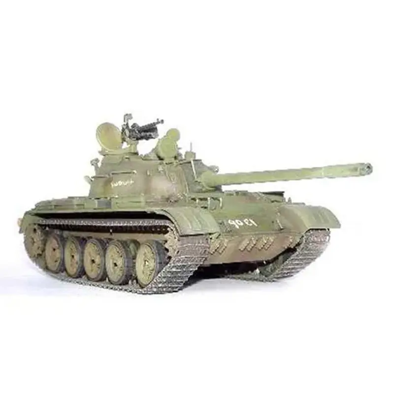 Фото Модель танка Т-55 (1958 г.) Trumpeter 00342, масштаб 1/35, военная сборная модель, конструктор, игрушка для коллекции, подарок на день рождения №4