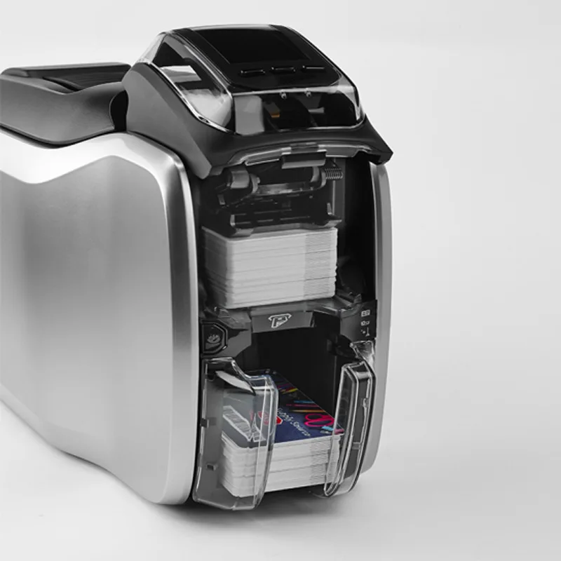 Принтер для цветных карт, односторонний двухсторонний принтер для изготовления печатных карт, специальное разрешение на работу, принтер для сублимационной печати ПВХ-карт ZC300