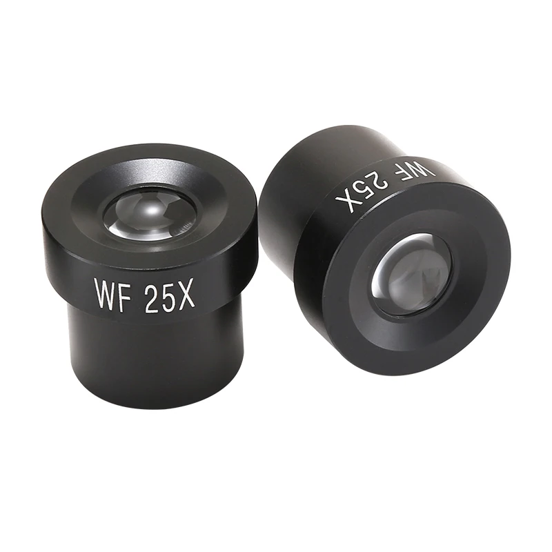 

1PC WF25X Biological Microscope Eyepiece 12mm Wide Field of View For 23.2mm Mount Port Microscope