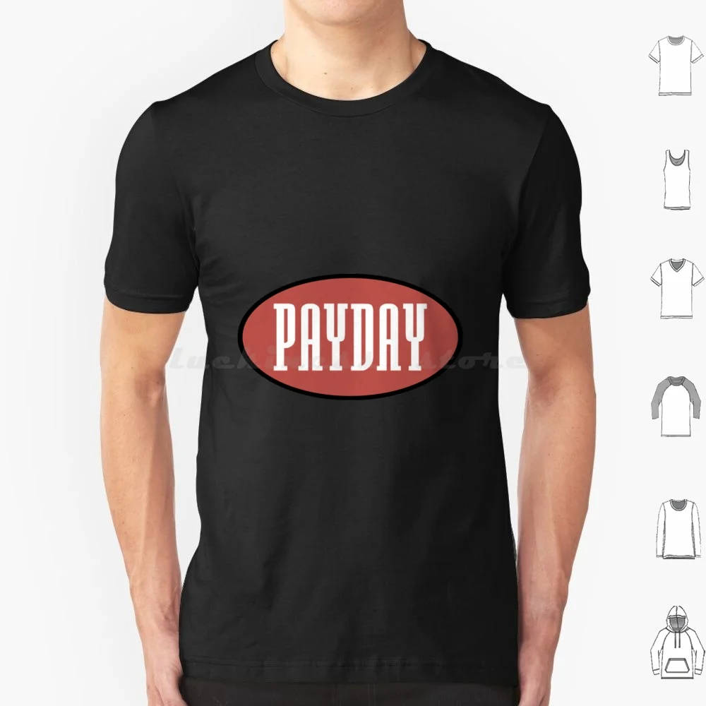 Payday Records Logo-Home Of Jeru , Show &Amp ; Ag , O.C Essential T Shirt Cotton Men Women Diy Print Payday Records Logo Home