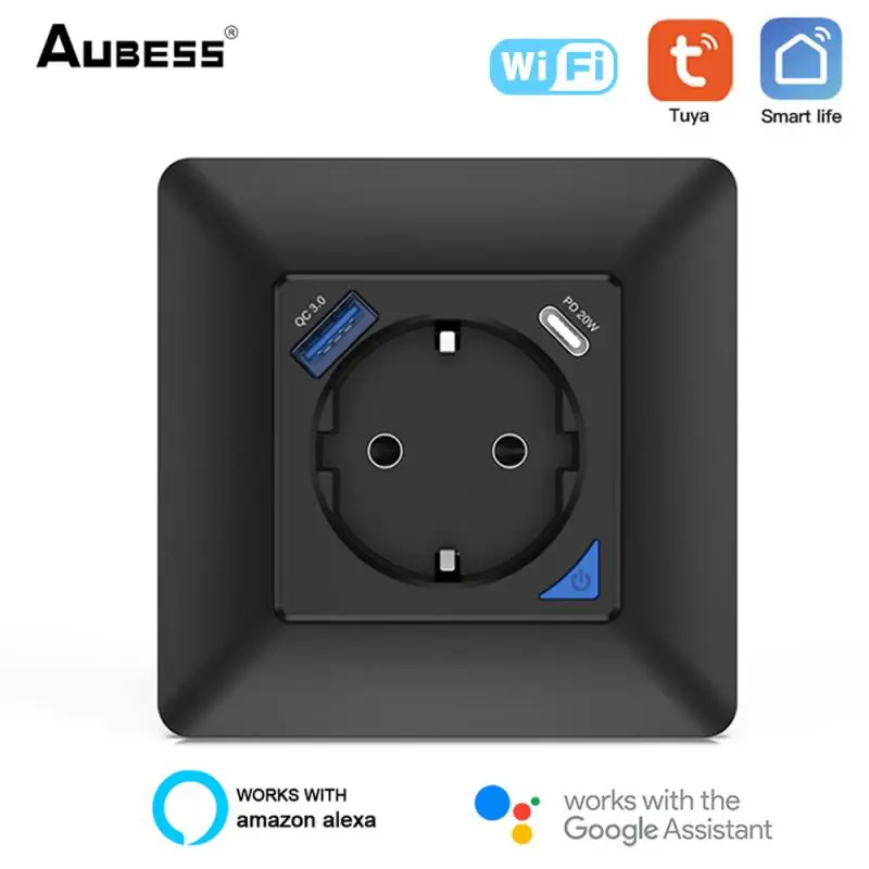 

Настенные розетки с поддержкой Wi-Fi, стандарта ЕС