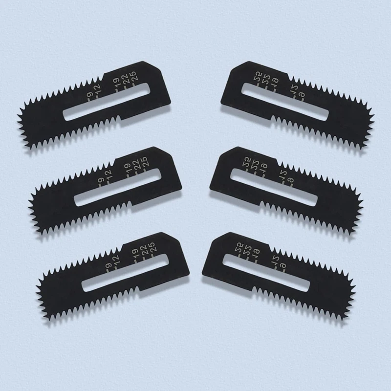 Набор из 6 полотен для отрезных пил гипсокартона аккумуляторной отрезной пилы