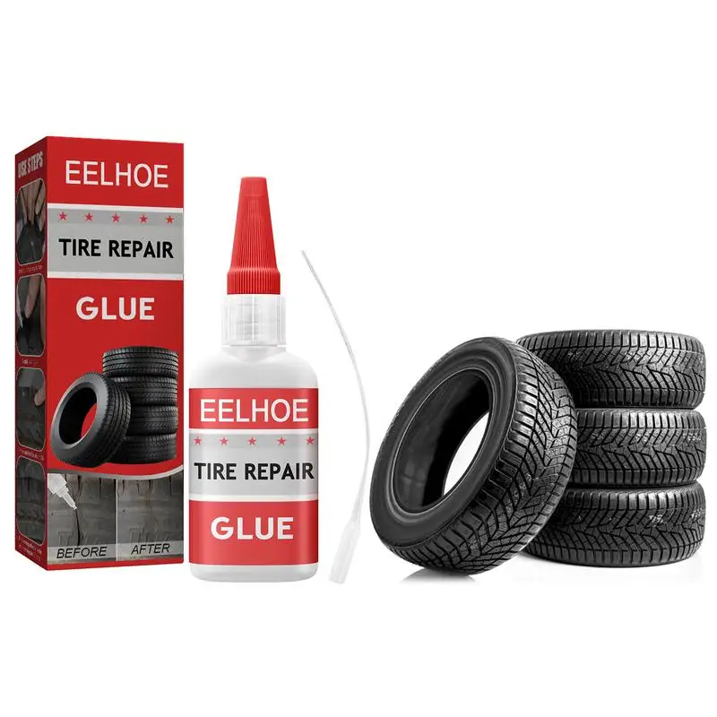 

Car Tire Repair Glue Adhesive Repair Tire Glue Universal Liquid Sealant Sealer Cement Seal Kit For Repairing Bike Bicycle Rubber