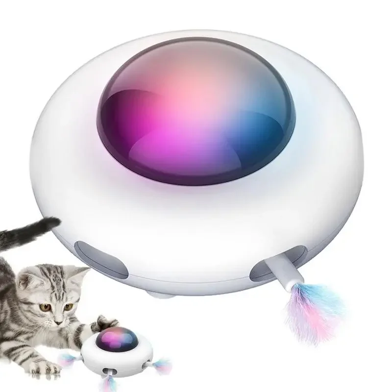 

2023NEW Automatic Cat Toy Scratch And Bite-resistant Interactive Ball Toys For Pets Low Noise Durable Indoor Cats Smart Balls Fo