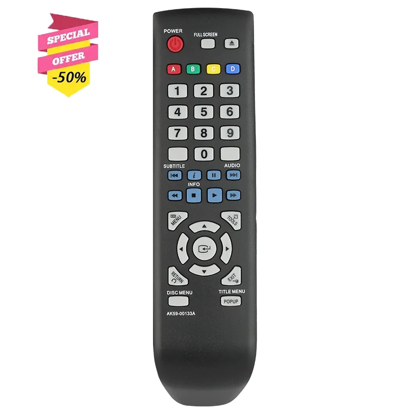 AK59-00133A пульт дистанционного управления совместимый с Samsung Blu-Ray плеером BD-D5100/XU BDD5100