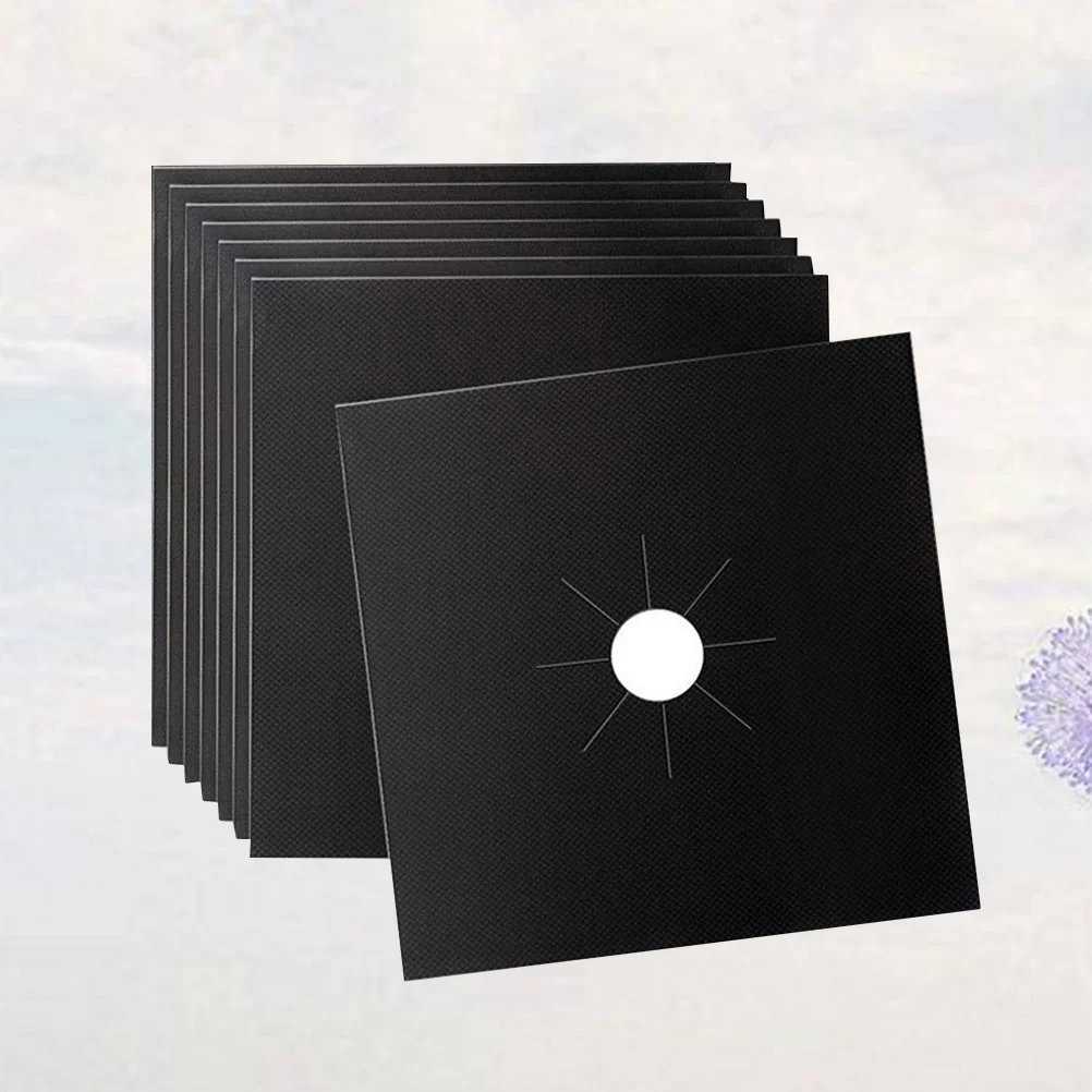 

8 Pcs Gas Stove Protectors Gas Stove Covers Gas Burner Oven Burner Covers Electric Stove Burners Gas Range Cover Square