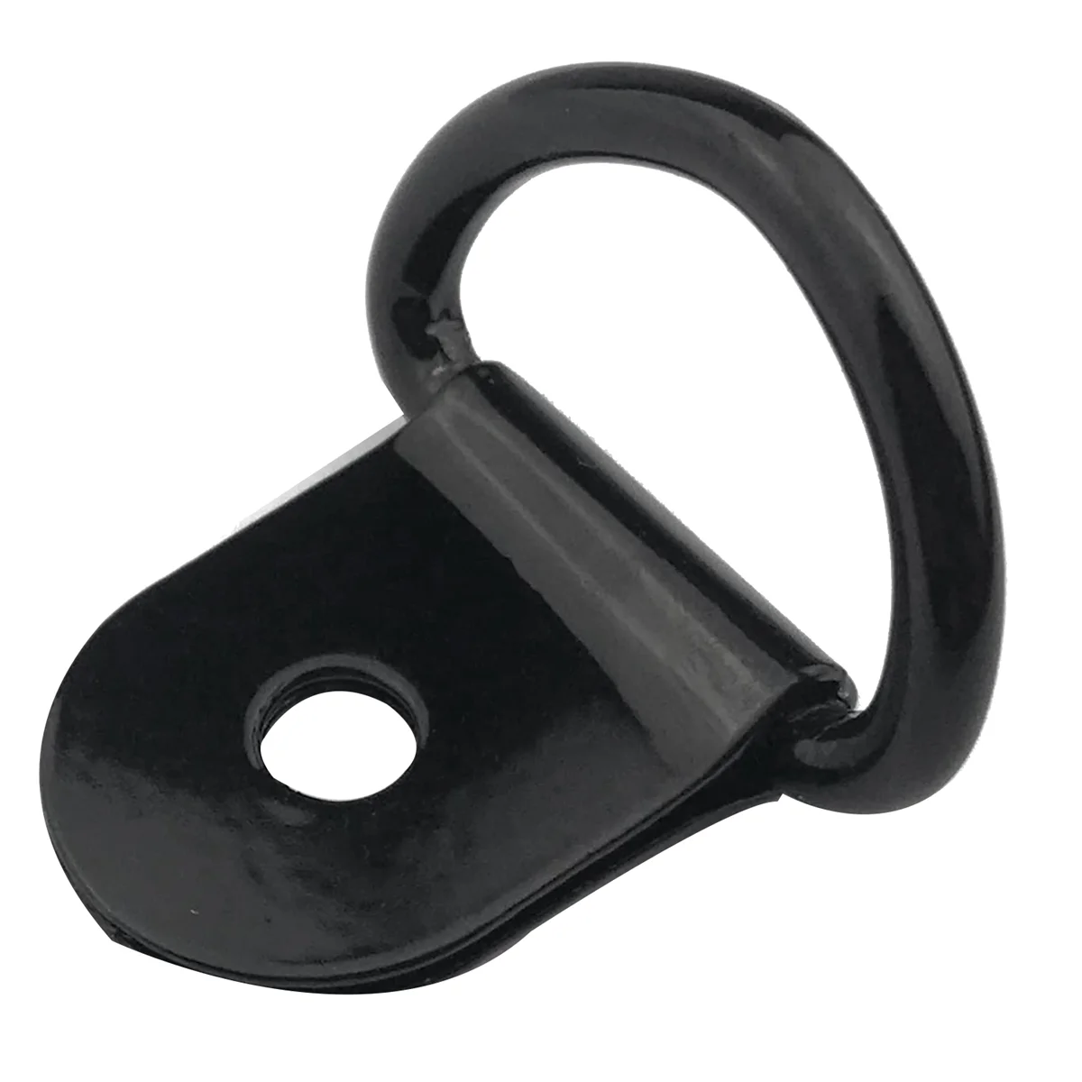 

30 PCS Small Steel D-Ring Tie Downs, D Rings Anchor Lashing Ring for Loads on Case Truck Cargo Trailers RV Boats, Black