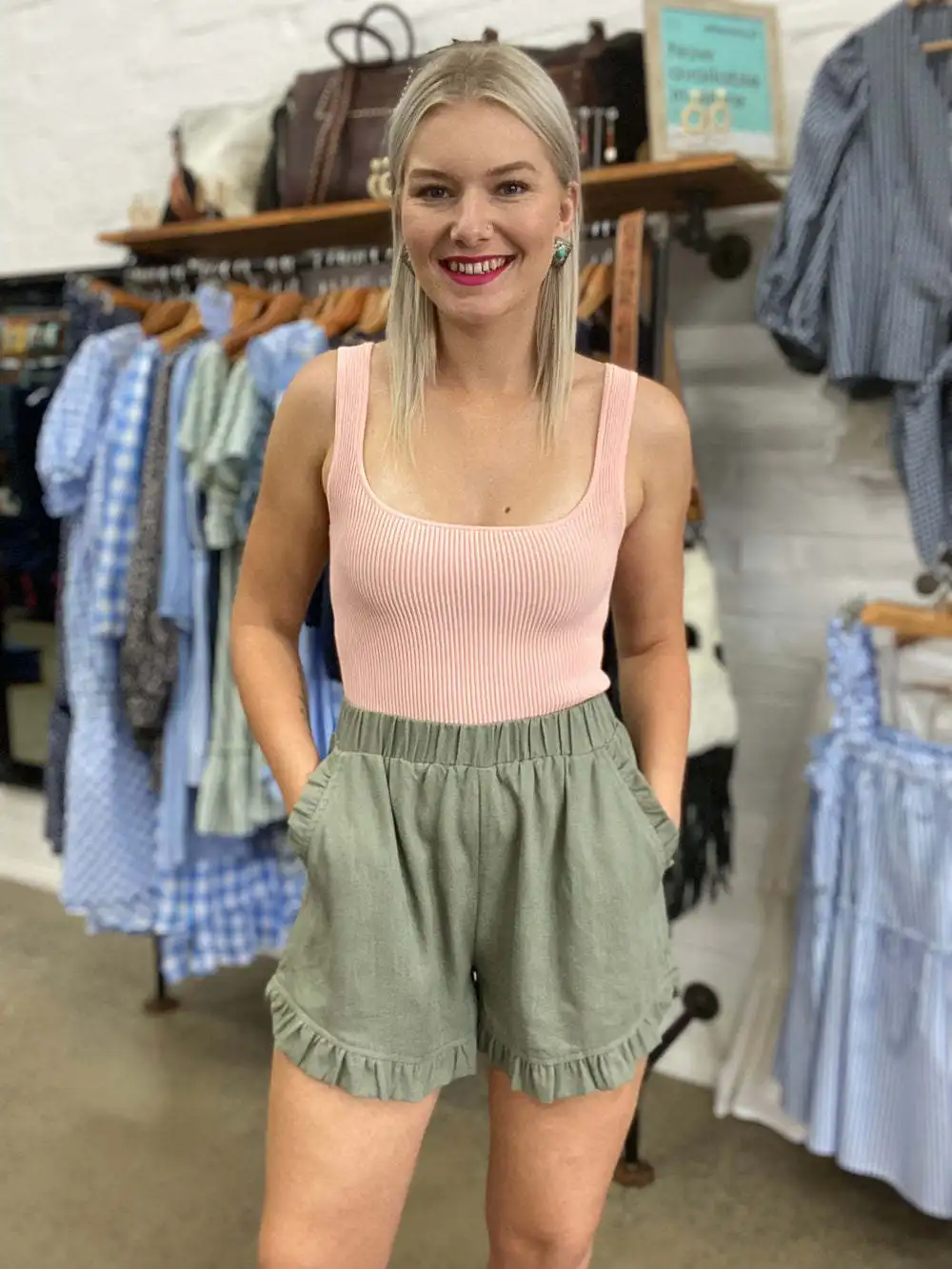 2023 Women Flower Border Shorts Cotton Cozy Casual Summer Beach Wide Leg Pants High Waist Fashion Sports Simple Y2K Clothes