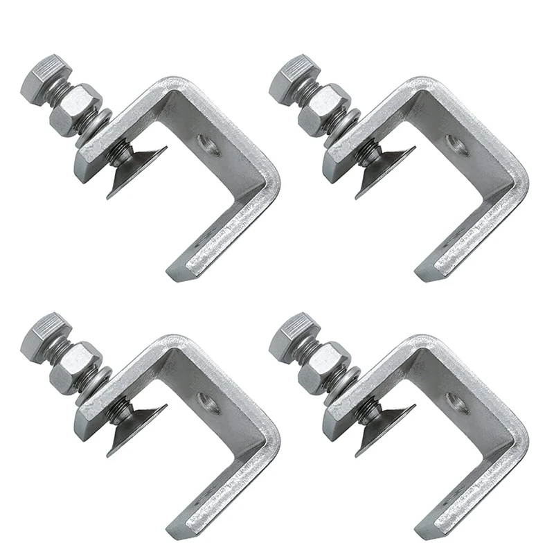 

Promotion! 4PCS 16-25Mm Heavy Duty Woodworking Clamp Set 304 Stainless Steel C Clamp Tiger Clamp Tools For Welding/Carpenter