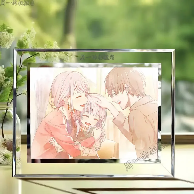 Project Sekai 25 Nightcord Yoisaki Kanade Красочная сценическая картина Рамка из хрустального