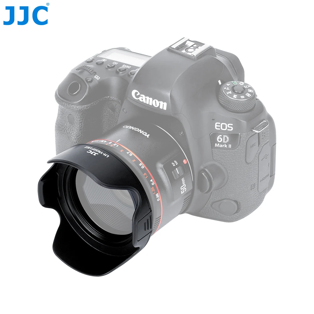 Защитная бленда JJC 58 мм для объектива YongNuo YN 50 f/1 8 II