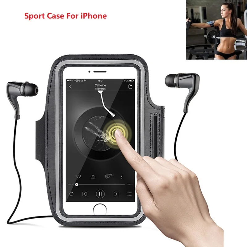 

Running Sports Phone Bag For iPhone 13 12 Mini XS 11 Pro Max Arm Band Holder Case Sport Gym Smart Phone Arm Pouch On Hand Fitnes